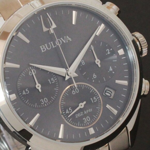 Bulova Men's Precision Quartz Chronograph 41mm - Picture 12 of 13
